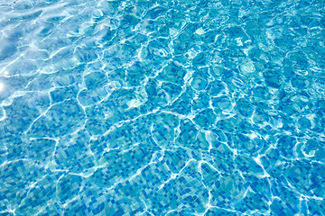 Image showing pool water