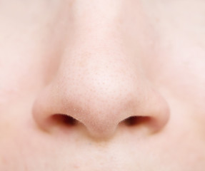 Image showing woman nose