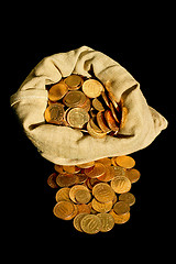 Image showing Money and sack