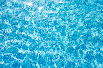 Image showing pool water