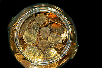 Image showing Money in jar
