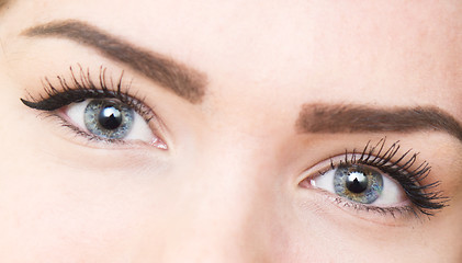 Image showing woman eyes