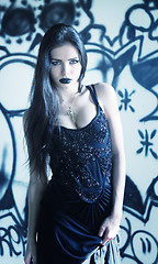 Image showing gothic woman