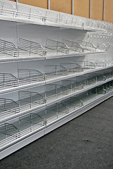 Image showing Empty rack