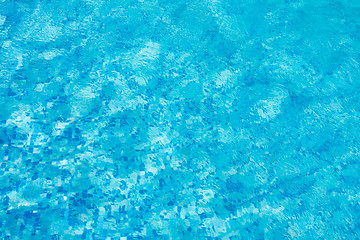 Image showing pool water