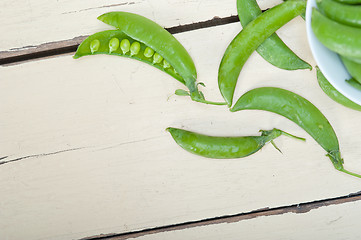 Image showing hearthy fresh green peas 