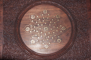 Image showing Moroccan pattern on household items