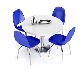 Image showing Dining set