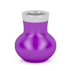 Image showing Purple vase