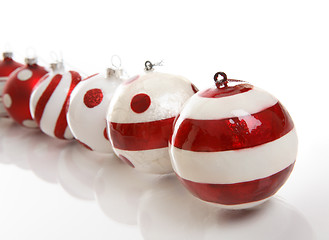 Image showing Christmas Baubles