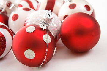 Image showing Christmas Baubles