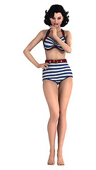 Image showing Pinup Girl