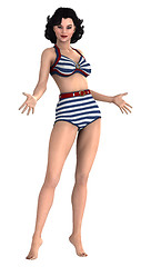 Image showing Pinup Girl