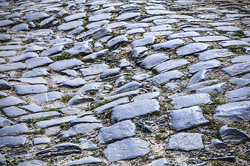 Image showing Cobblestone Road- Detail