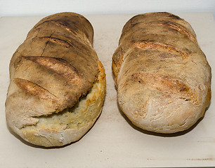 Image showing two bread