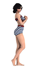 Image showing Pinup Girl