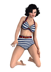 Image showing Pinup Girl