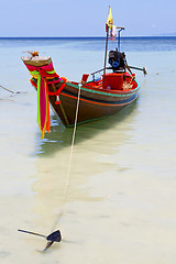 Image showing thailand  anchor   kho tao bay asia isle  