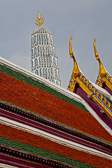 Image showing  thailand  bangkok in      colors religion  mosaic