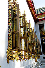 Image showing temple  phangan bangkok  incision red wenetian 