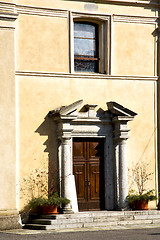 Image showing  italy  lombardy     in  the comabbio  old   church      step  