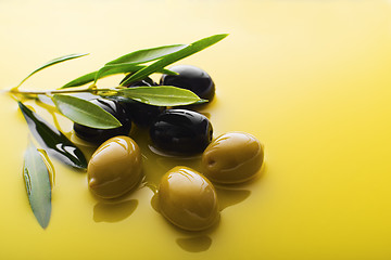 Image showing Olive oil