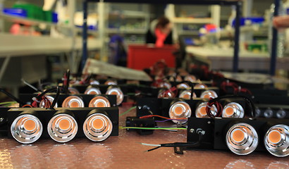 Image showing LED lights in manufacturing