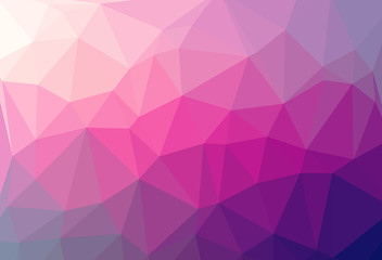 Image showing multicolor abstract geometric rumpled triangular low poly style illustration