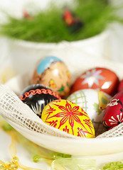 Image showing Easter eggs