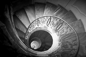 Image showing Spiral staircase\r\r