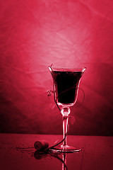 Image showing Red wine