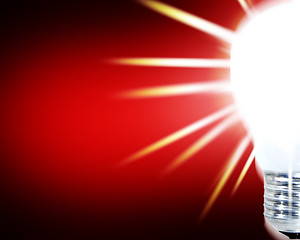 Image showing White bulb