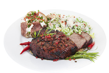 Image showing Tenderloin Steak Dinner