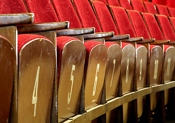 Image showing opera seats