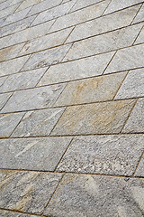 Image showing brick in casorate sempione   varese abstract   pavement   and ma