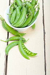 Image showing hearthy fresh green peas 