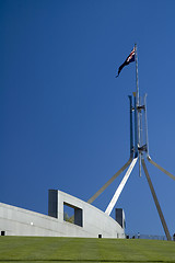 Image showing CANBERRA PARLIAMENT HOUSE detail