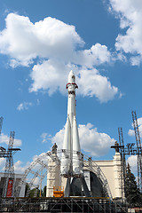Image showing Rocket east 