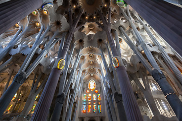 Image showing Sagrada Familia Interior