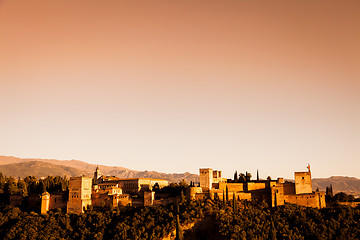 Image showing Granada - Alhambra Palace
