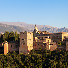 Image showing Alhambra in Granada - Spain