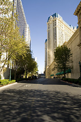 Image showing Street Shot in Las Vegas