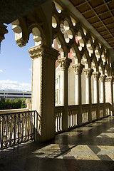 Image showing Venetian Style Balcony Columns