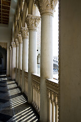 Image showing Venetian Style Balcony Columns