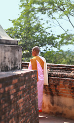 Image showing Buddhist monk