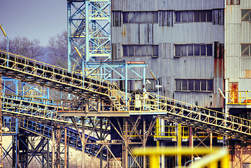 Image showing Sand proccessing plant 