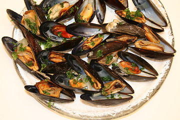 Image showing Moules à la Marinière