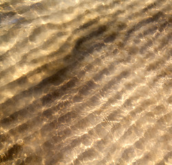 Image showing sand a  beach abstract thailand kho china sea