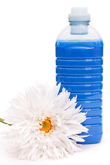 Image showing Fabric softener with flower