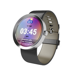 Image showing Silver smart watch